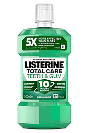 Ополіскувач для ротової порожнини Listerine Total Care Teeth & Gum Fresh Mint 500 мл