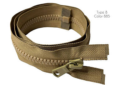 Тракторна косий зуб Койот 100см Тип8 з одним бігунком пластикова роз'ємна