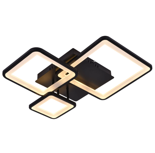 Люстра світлодіодна Sirius Gagny 6085-3 BK 62W