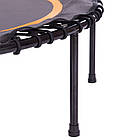 Фітнес батут Zelart круглий d 114,5 см для фітнес-джампінгу, фото 5