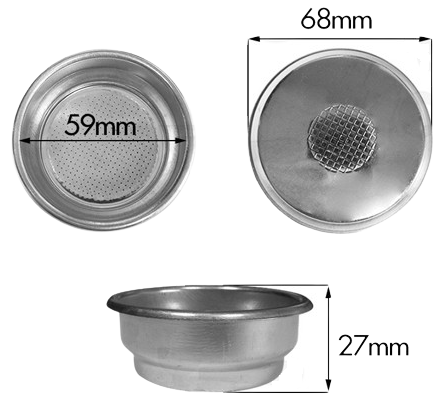 Кошик портафільтра на 2 порції GAGGIA BABY