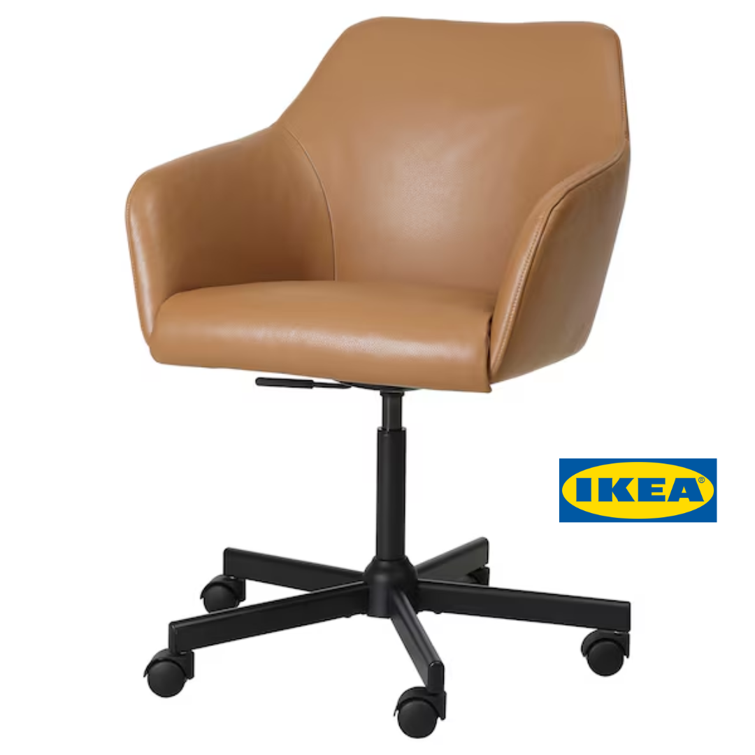Офісний стілець IKEA TOSSBERG / MALSKÄR Коричнево-чорний 495.082.00