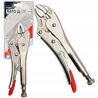 Кліщі Затискні з Фіксатором 250 мм YATO (YT-2451)