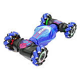 Машинка всюдихід Stunt Car 8818-108 з пультом і управлінням від руки Blue (3_05373), фото 3