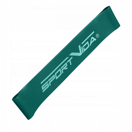 Гумка для фітнесу та спорту (стрічка-еспандер) SportVida Mini Power Band 1.2 мм 15-20 кг SV-HK0203 Poland, фото 1