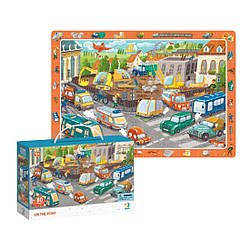 300370 Пазли ДоДо речі Обережно на дорозі, 80 шт.