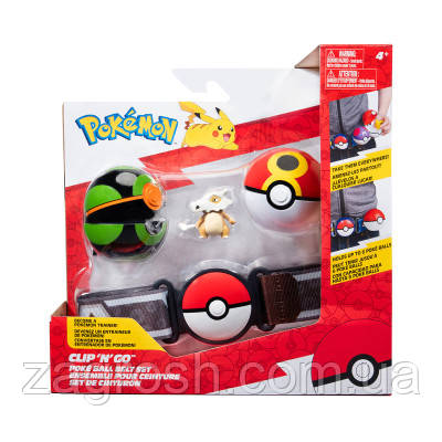 Promo Ціна! Ігровий набір Pokemon W15 - Пояс з покеболами Кубон (PKW3644) - тільки на ZaGrosh.com.ua, фото 1