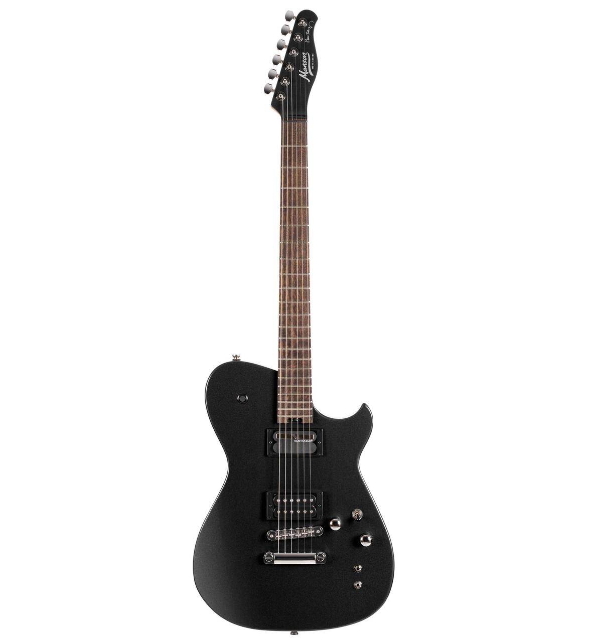 Електрогітара CORT MBM-2 Sustainiac (Satin Black), фото 1