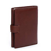 Гаманець гаманець шкіряний чоловічий коричневий портмоне для прав і автодокументів Dr. Bond M1 10.5*14*2 см, фото 4