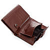 Гаманець гаманець шкіряний чоловічий коричневий портмоне для прав і автодокументів Dr. Bond M1 10.5*14*2 см, фото 6