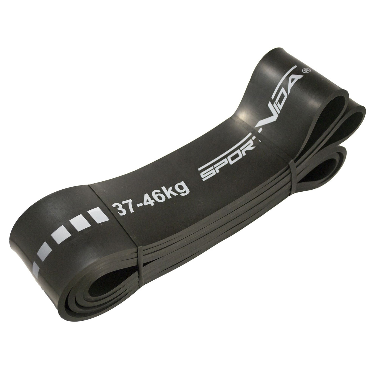 Еспандер-петля (гума для фітнесу та спорту) SportVida Power Band 64 мм 37-46 кг SV-HK0193 Poland