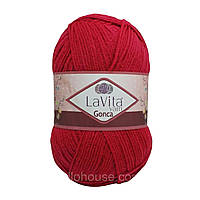 LaVita GONCA (Гонка) № 4021 фуксія (Пряжа акрил, нитки для в'язання)