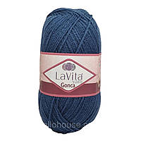 LaVita GONCA (Гонка) № 5022 джинсовий (Пряжа акрил, нитки для в'язання)