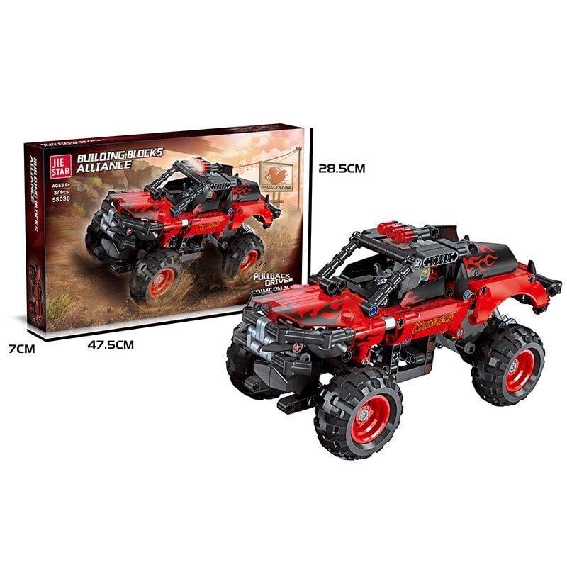 Конструктор 58038 “Crimson Y-1”, 374 деталі, інерція