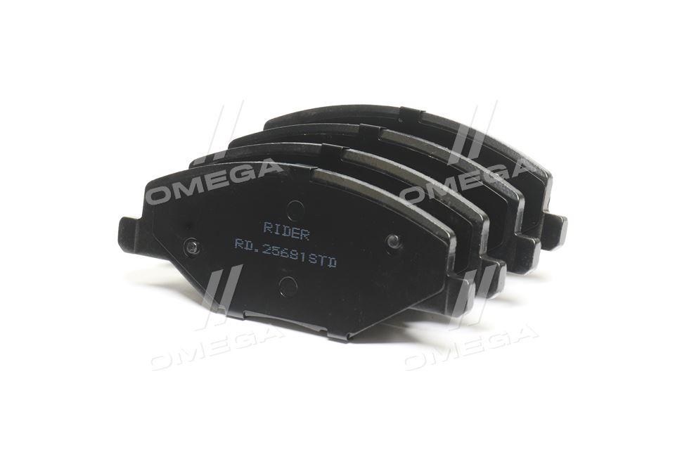 Колодки тормозные дисковые передние Шкода Фабия SKODA FABIA 2007-2014 (RIDER)