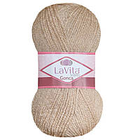 LaVita GONCA (Гонка) № 1036 світлий беж (Пряжа акрил, нитки для в'язання)