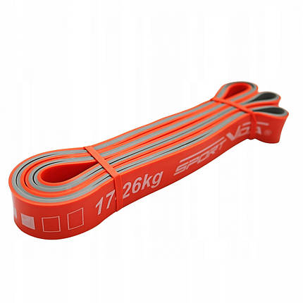 Еспандер-петля (гума для фітнесу та спорту) SportVida Power Band 28 мм 17-26 кг SV-HK0210, фото 4