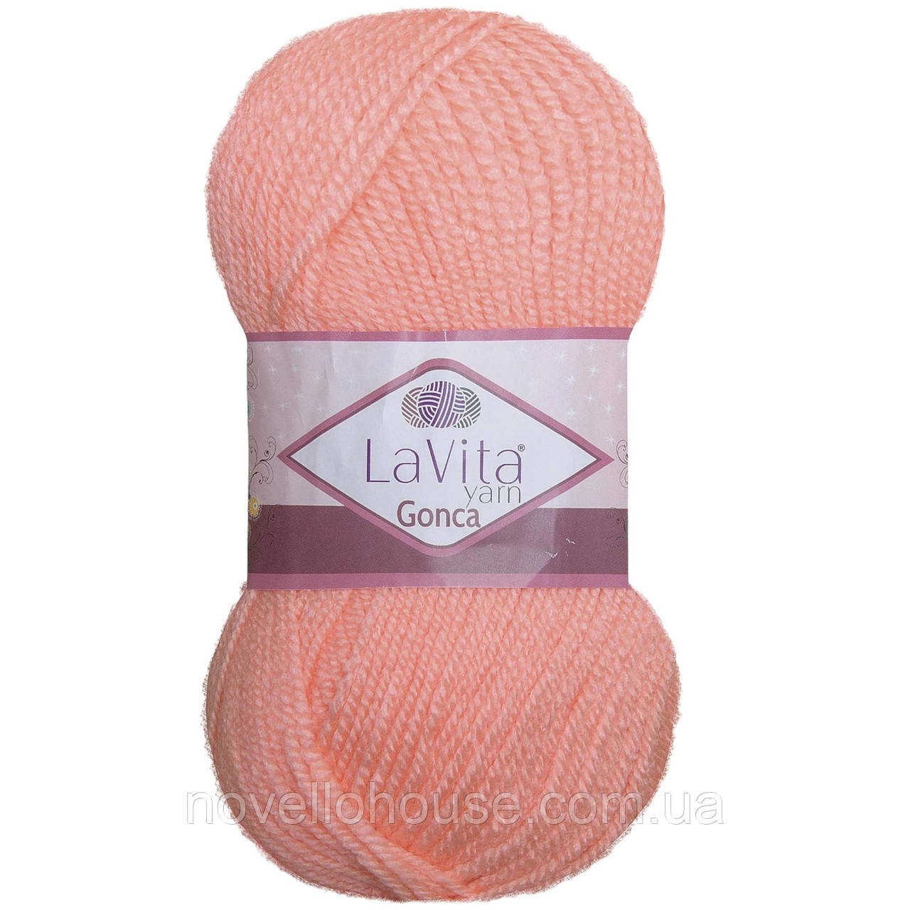 LaVita GONCA (Гонка) № 4003 персиковий (Пряжа акрил, нитки для в'язання)