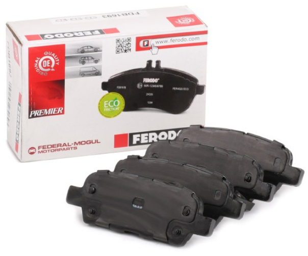 Задні колодки Кашкай, X-Trail T30 T31, Теана, Тііда, Жук, Мурано (440608H385) Ferodo FDB1693, фото 1