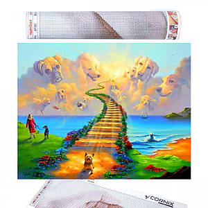 Набір алмазної мозаїки (вишивки) Cornix Art 40 x 30 см AY05 Poland