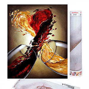 Набір алмазної мозаїки (вишивки) Cornix Art 40 x 30 см AY07 Poland