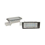Led підсвітка номера Renault Espace, Scenic, Laguna, Fluence, Captur, Modus, Duster, Logan (комплект 2-шт), фото 3
