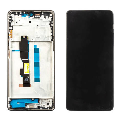 Дисплей XIAOMI Redmi Note 13 (5G) (2023) (OLED) з чорним тачскрином та рамкою, фото 1