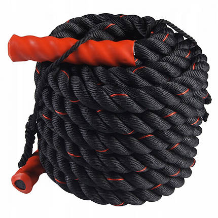 Канат для кросфіту SportVida Battle Rope 15 м SV-HK0173 Poland, фото 1