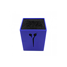 Підставка для перукарських ножиць та гребінців SPL, синя (21122BL)