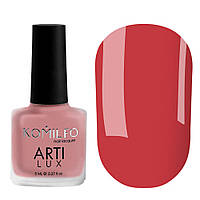Лак для нігтів ArtiLux Lady in Red 001 Komilfo (persian red, емаль), 8 мл