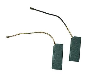 Щітки двигуна (2 шт.) для пральної машини 12.5x5x34 кут скошена клейова