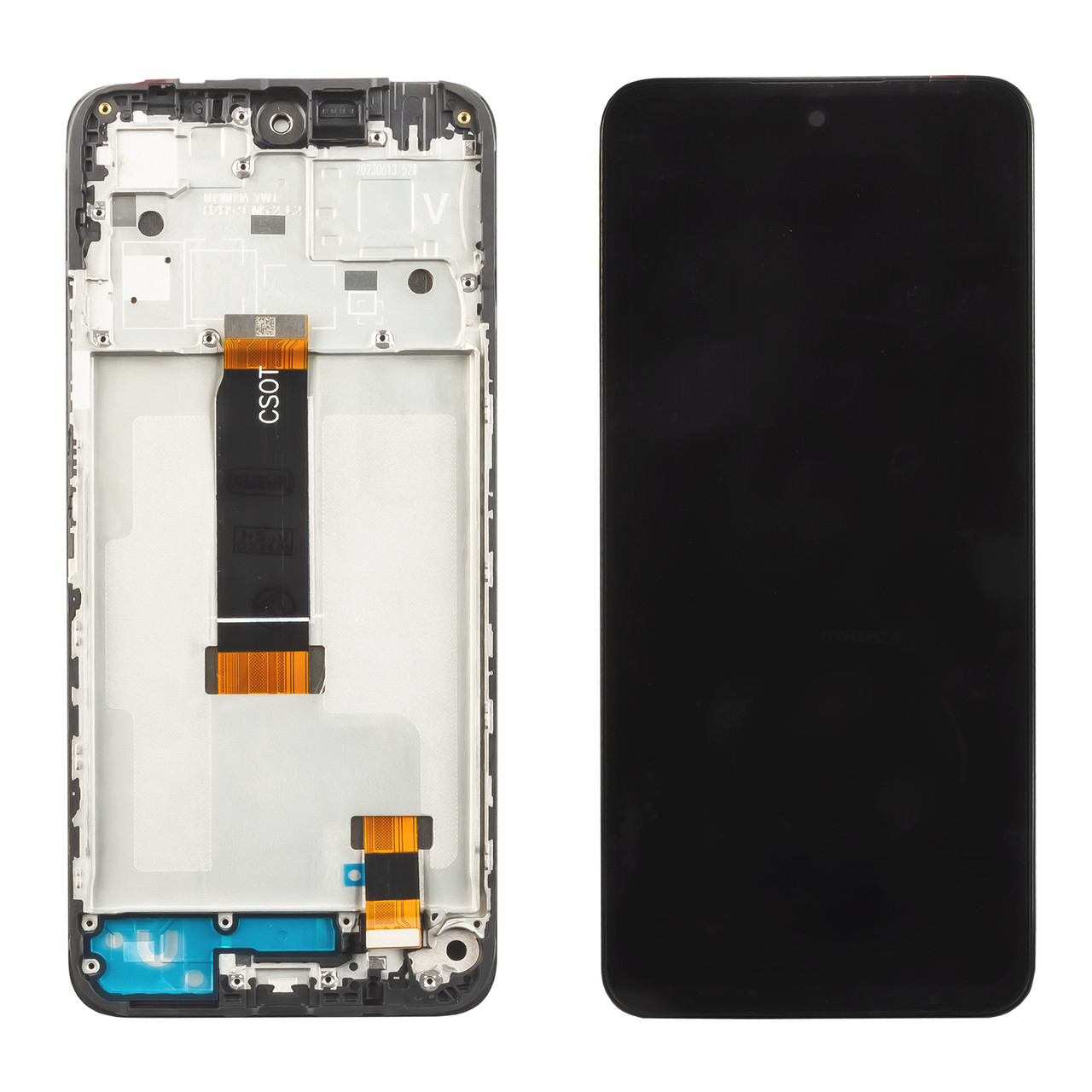 Дисплей XIAOMI Redmi 12 (2023) з чорним тачскрином та рамкою