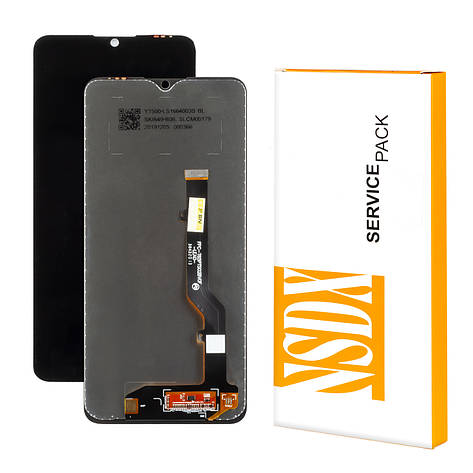 Дисплей ZTE Blade 20 Smart V2050 (ver. 0.2) (2019) Service Pack із чорним тачскрином, фото 1