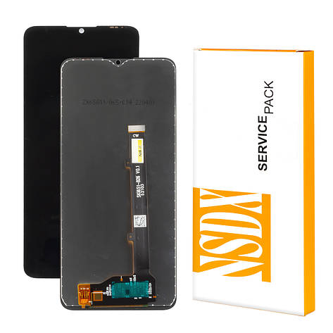 Дисплей ZTE Blade A51/A71 (A7030) (2021) Service Pack із чорним тачскрином, фото 1