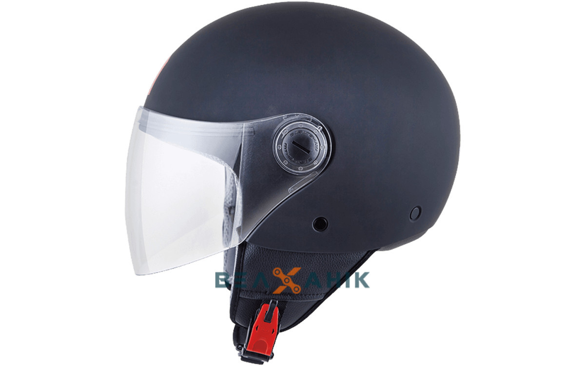 Шолом (напівлицевик) MT STREET S Solid Matt Black ECE2206 [XXL], фото 1