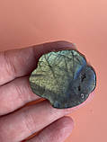 «Троянда» з лабрадору натурального каменю натуральний камінь лабрадор фігурка квітка троянда лабрадор.Індія, фото 7