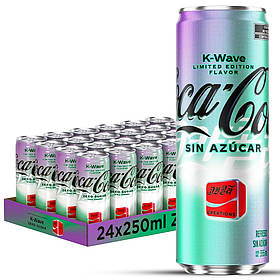 Напій CocaCola K-Wave Кока Кола , без цукру 250мл