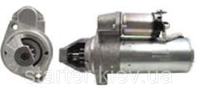 Стартер 6042.3708. Стартер ГАЗ 53, -66, ПАЗ редукторний (12V, 2.0 кВт, Z=9)