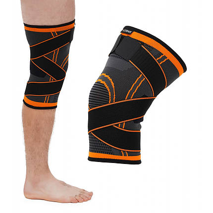 Фіксатор (бандаж) для коліна Cornix 1 шт XR-0198 Size M Poland, фото 1