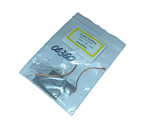 Щітки двигуна (2 шт.) для пральної машини, стрижень (без корпусу, склеєні) 13,5x5x40, uni155-540