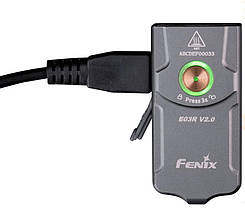 Ліхтар наключний Fenix E03R V2.0, сірий, фото 6