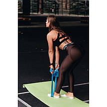Стрічка-еспандер для спорту та реабілітації SportVida Flat Stretch Band 200 х 15 см 10-15 кг SV-HK0186 Poland, фото 3