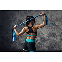 Стрічка-еспандер для спорту та реабілітації SportVida Flat Stretch Band 200 х 15 см 10-15 кг SV-HK0186 Poland, фото 5