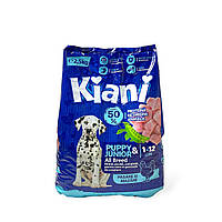Сухой корм для щенков KIANI DOG PUPPY JUNIOR курица и зеленый горошек 2,5 кг