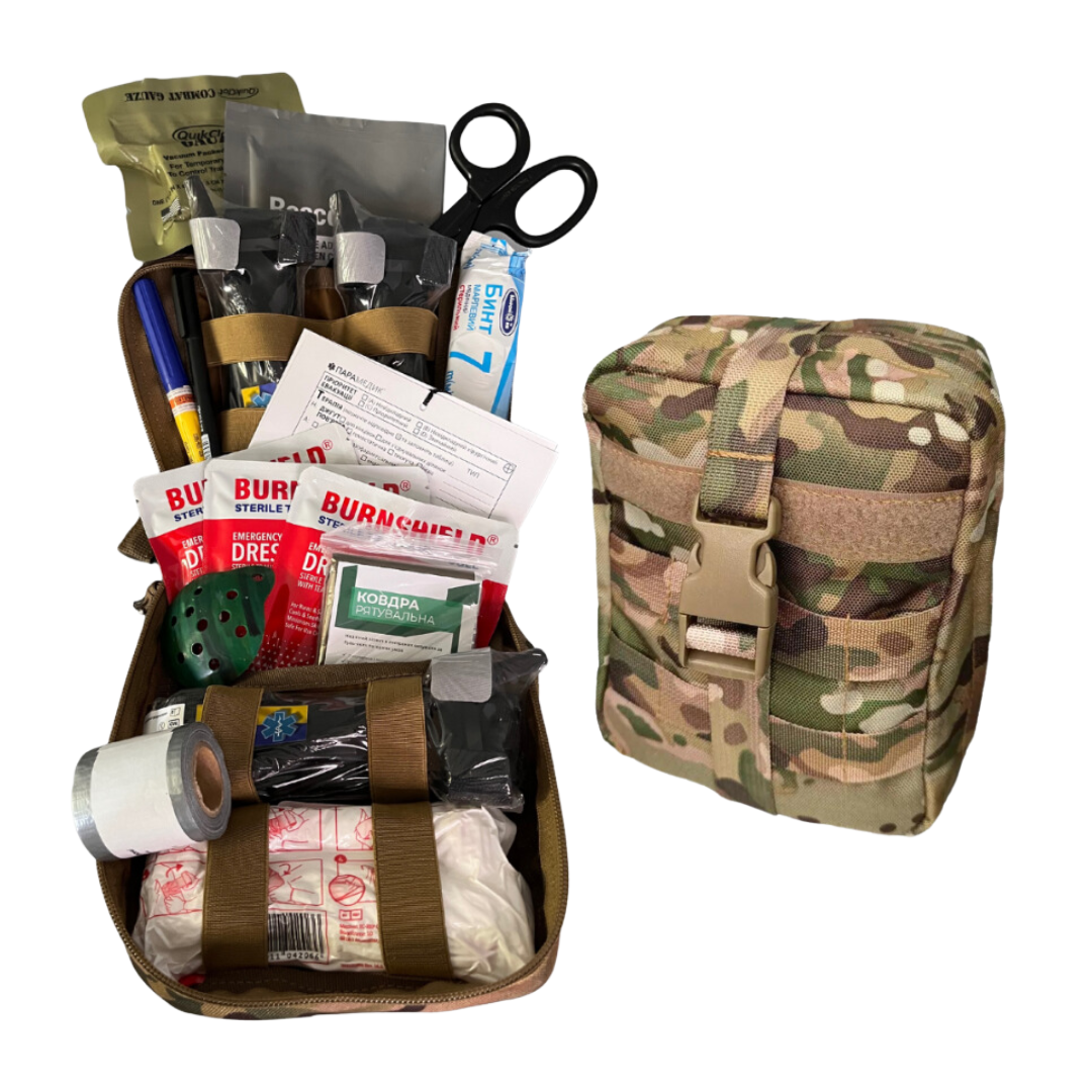 Тактична Аптечка Tactical Aid Pro TCCC (з турнікетами SAM XT)