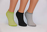 Жіночі шкарпетки короткі в сіточку Ф3 36-40 темні асорті сітка, фото 2