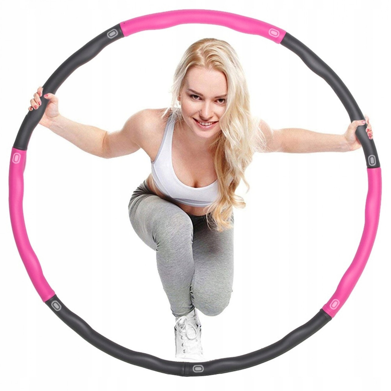 Обруч масажний Springos Hula Hoop 83 см FA0030 Poland