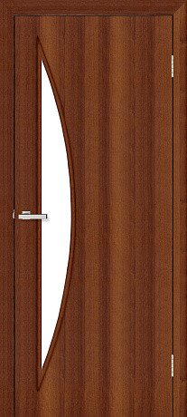 Міжкімнатні двері Оміс Парус ЗС Горіх Екошпон 800х2000 мм