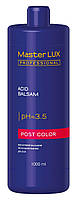 Бальзам кислотний після фарбування та освітлення волосся Post Color Master LUX, 1000 мл