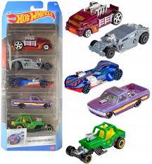 Набір із 5 машинок Хот Вілс HW Exposed Engines Hot Wheels Mattel HLY79